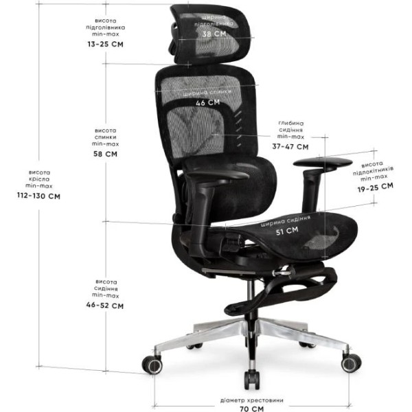 Фото - Кресло офисное Mealux M10 Air Massage Black (HF-M10 M/BB)